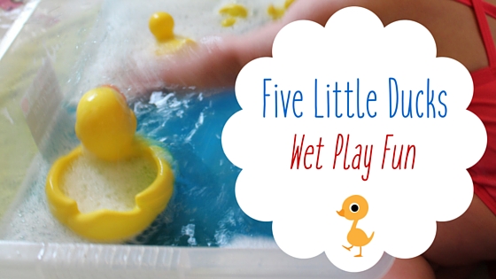 Five Little Ducks Game Wet Play